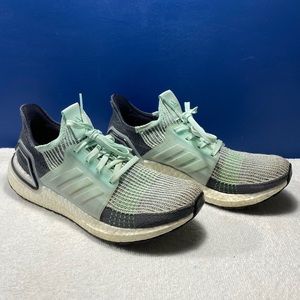 adidas Mint Green and Black Athletic Shoes